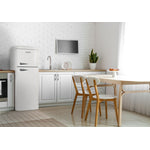 Epic 21.5" White Retro Top-Freezer Refrigerator (7.5 Cu. Ft.) - ERR82W-1