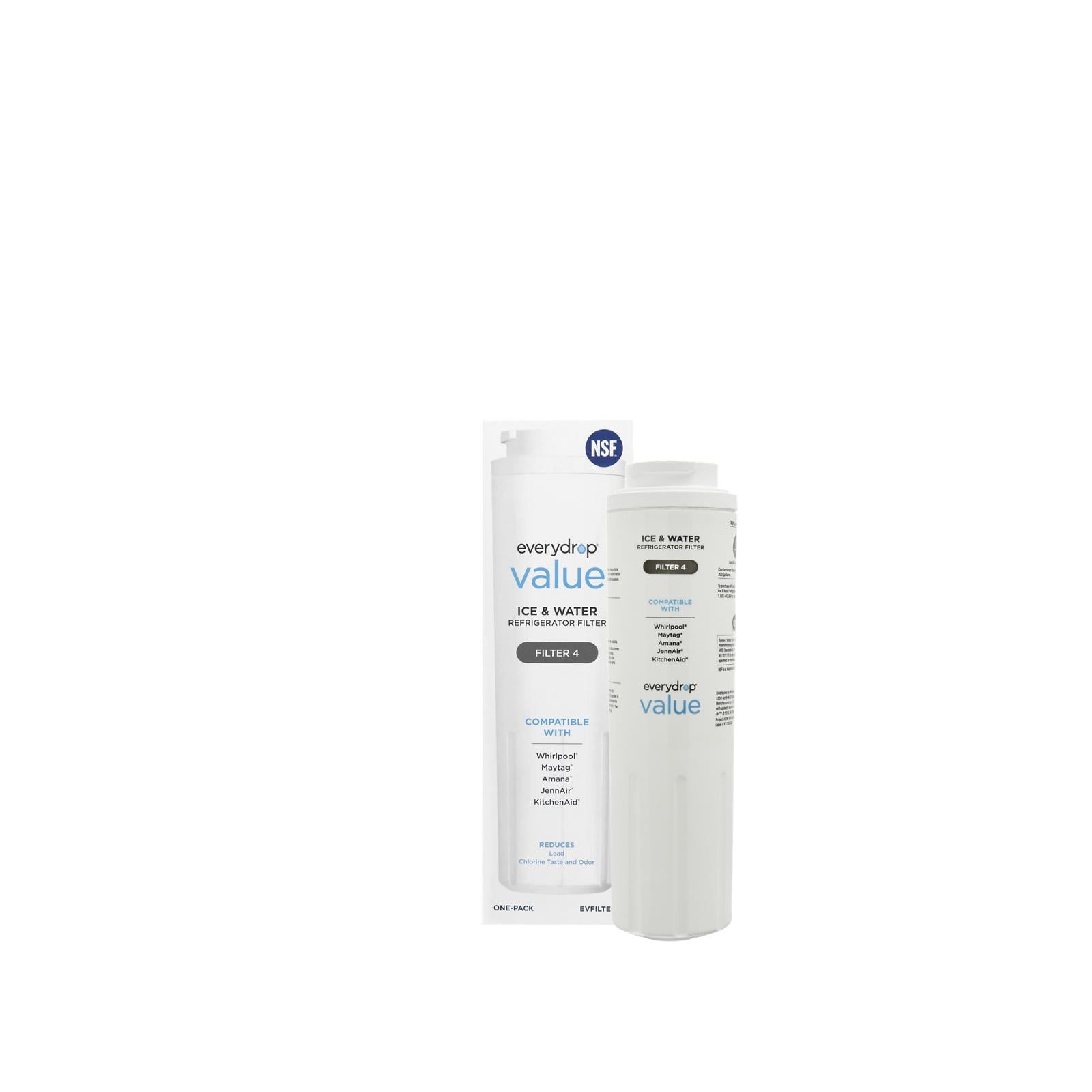 Whirlpool Everydrop® value Refrigerator Water Filter 4 - EVFILTER4B Subscription - {sub}28LS0666{/sub}