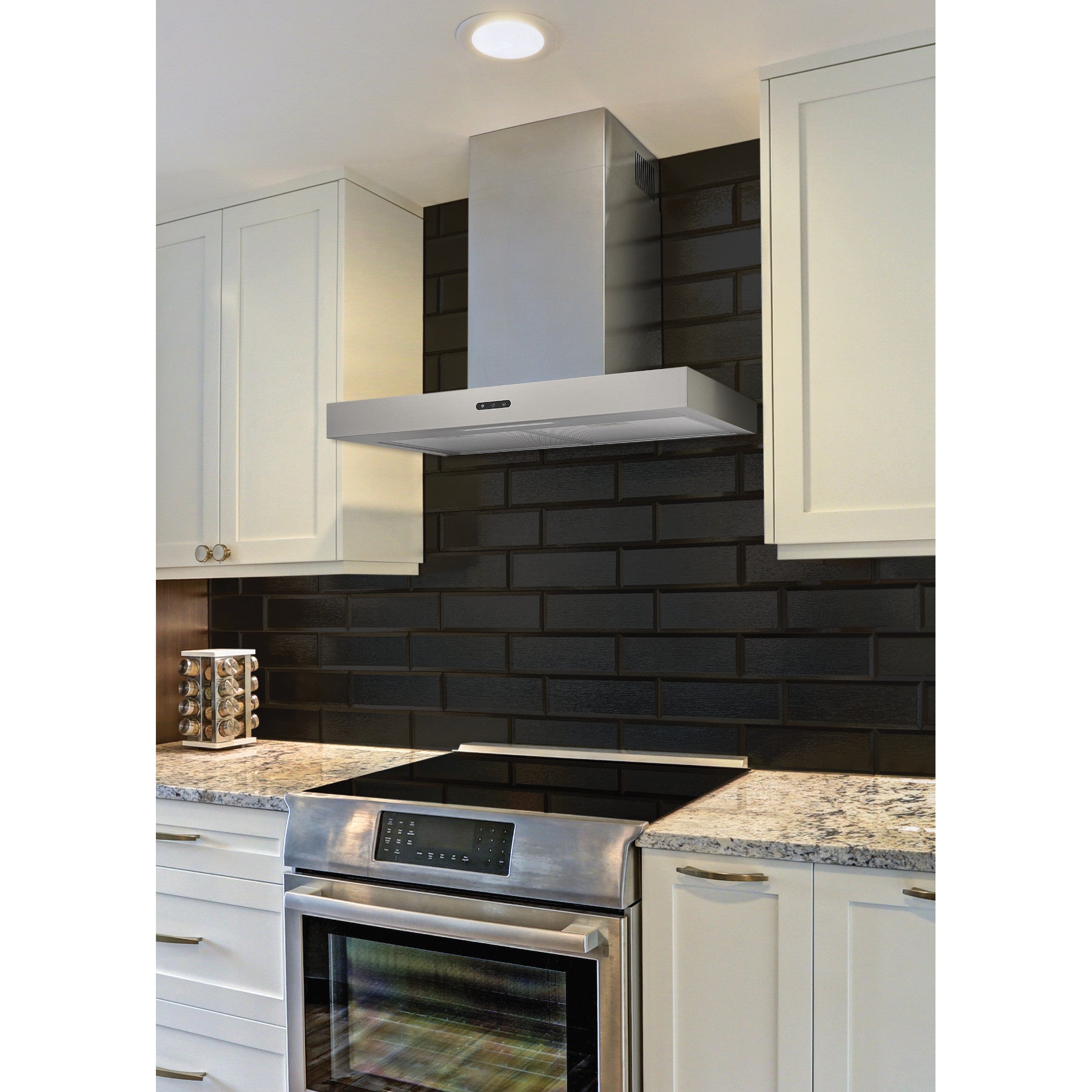 Broan Stainless Steel 30" 460 Max CFM T-Style Chimney Range Hood - EW4330SS