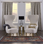 Nezahual End Table - Stone/Gold