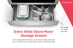 Frigidaire White 30'' Front Control Gas Range (5.1 Cu. Ft) - FCFG3062AW