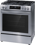 Frigidaire Stainless Steel 30'' Front Control Gas Range (5.1 Cu. Ft) - FCFG3083AS