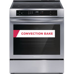 Frigidaire Stainless Steel 30" Freestanding Induction Range with Front Control (5.3 Cu. Ft.) - FCFI308CAS