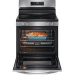 Frigidaire Stainless Steel 30" Freestanding Electric Range with EvenTemp™ (5.3 Cu.Ft) - FCRE306CAS