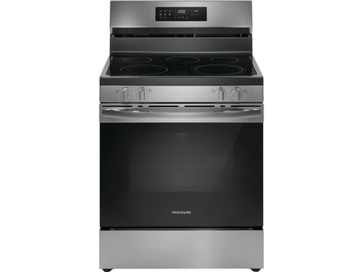 Frigidaire Stainless Steel 30" Freestanding Electric Range with Air Fry (5.3 Cu. Ft.) - FCRE308CAS