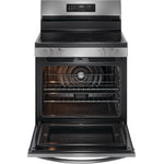 Frigidaire Stainless Steel 30" Freestanding Electric Range with Air Fry (5.3 Cu. Ft.) - FCRE308CAS
