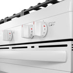 Frigidaire White 30" Gas Range (5.1 Cu. Ft) - FCRG3052BW