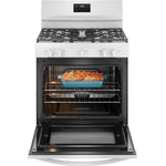 Frigidaire White 30" Gas Range (5.1 Cu. Ft) - FCRG3052BW