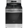 Frigidaire Stainless Steel 30" Gas Range with Quick Boil and Even Baking Technology (5.1 Cu. Ft) - FCRG3062AS
