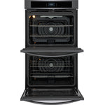 Frigidaire Black Stainless Steel 30" Double Wall Oven with Fan Convection (10.6 Cu. Ft) - FCWD3027AD