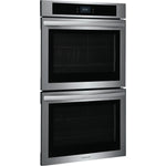 Frigidaire Stainless Steel 30" Double Wall Oven with Fan Convection (10.6 Cu. Ft) - FCWD3027AS