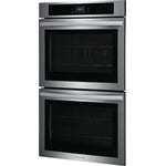 Frigidaire Stainless Steel 30" Double Wall Oven with Fan Convection (10.6 Cu. Ft) - FCWD3027AS
