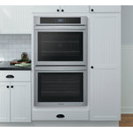 Frigidaire Stainless Steel 30" Double Wall Oven with Fan Convection (10.6 Cu. Ft) - FCWD3027AS