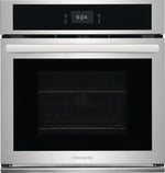 Frigidaire Stainless Steel 27" Single Electric Wall Oven with Fan Convection (3.8 Cu.Ft.) - FCWS2727AS