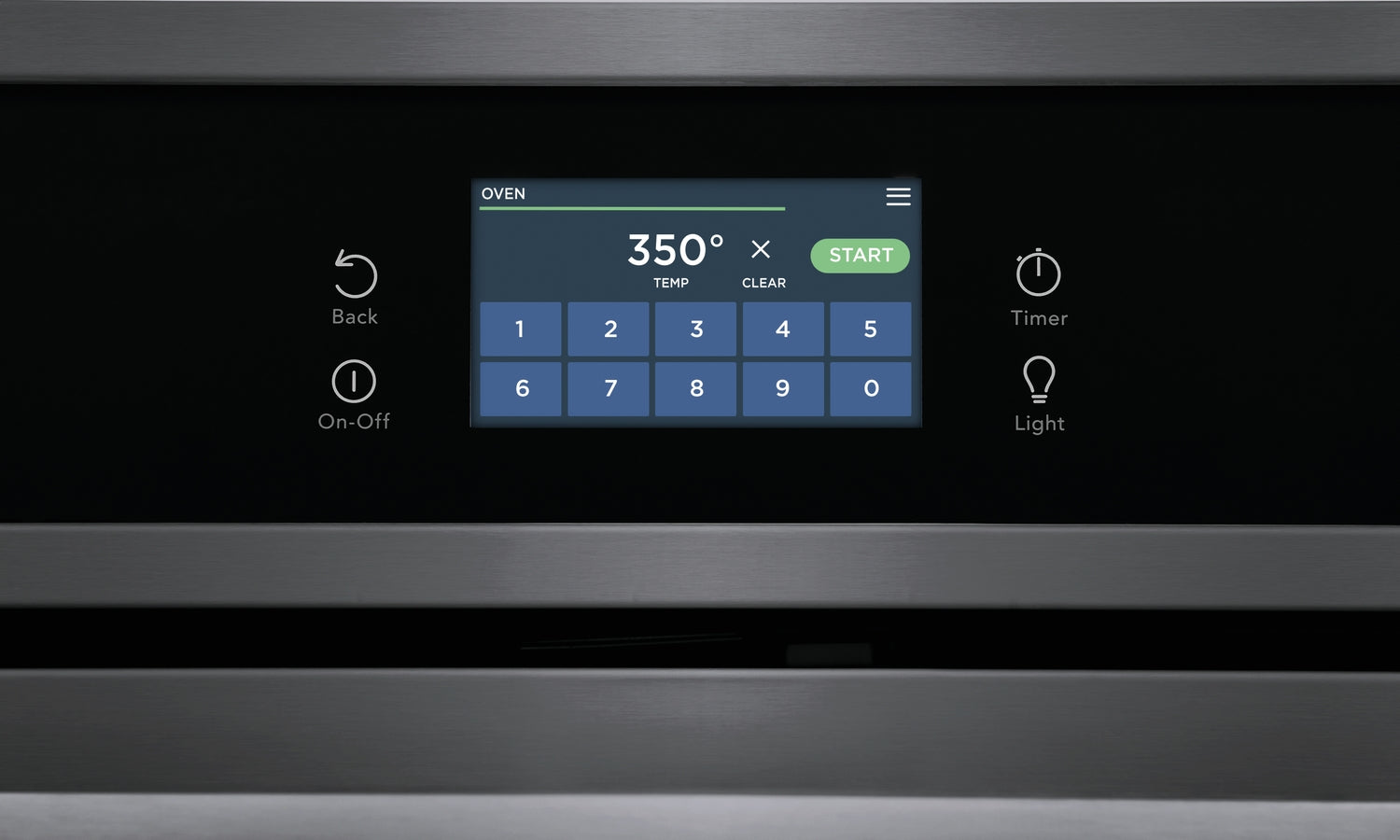 Frigidaire Black Stainless Steel 30" Single Wall Oven with Fan Convection (5.3 Cu. Ft) - FCWS3027AD
