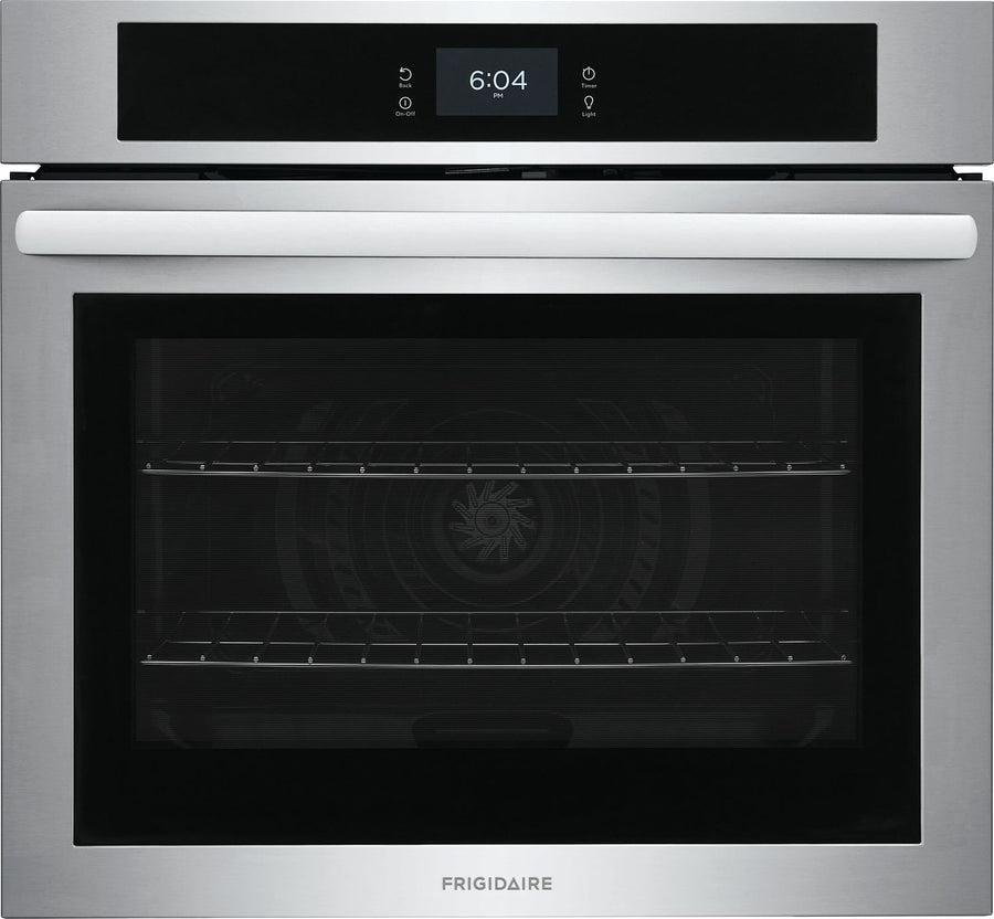 Frigidaire Stainless Steel 30" Single Wall Oven with Fan Convection (5.3 Cu. Ft) - FCWS3027AS