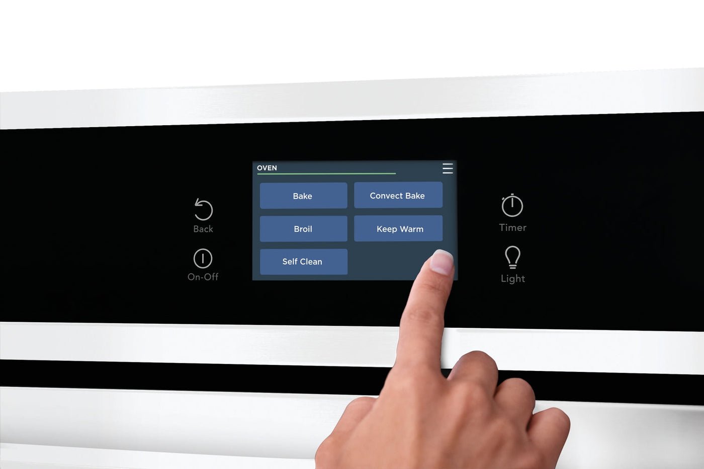 Frigidaire White 30" Single Wall Oven with Fan Convection (5.3 Cu. Ft) - FCWS3027AW