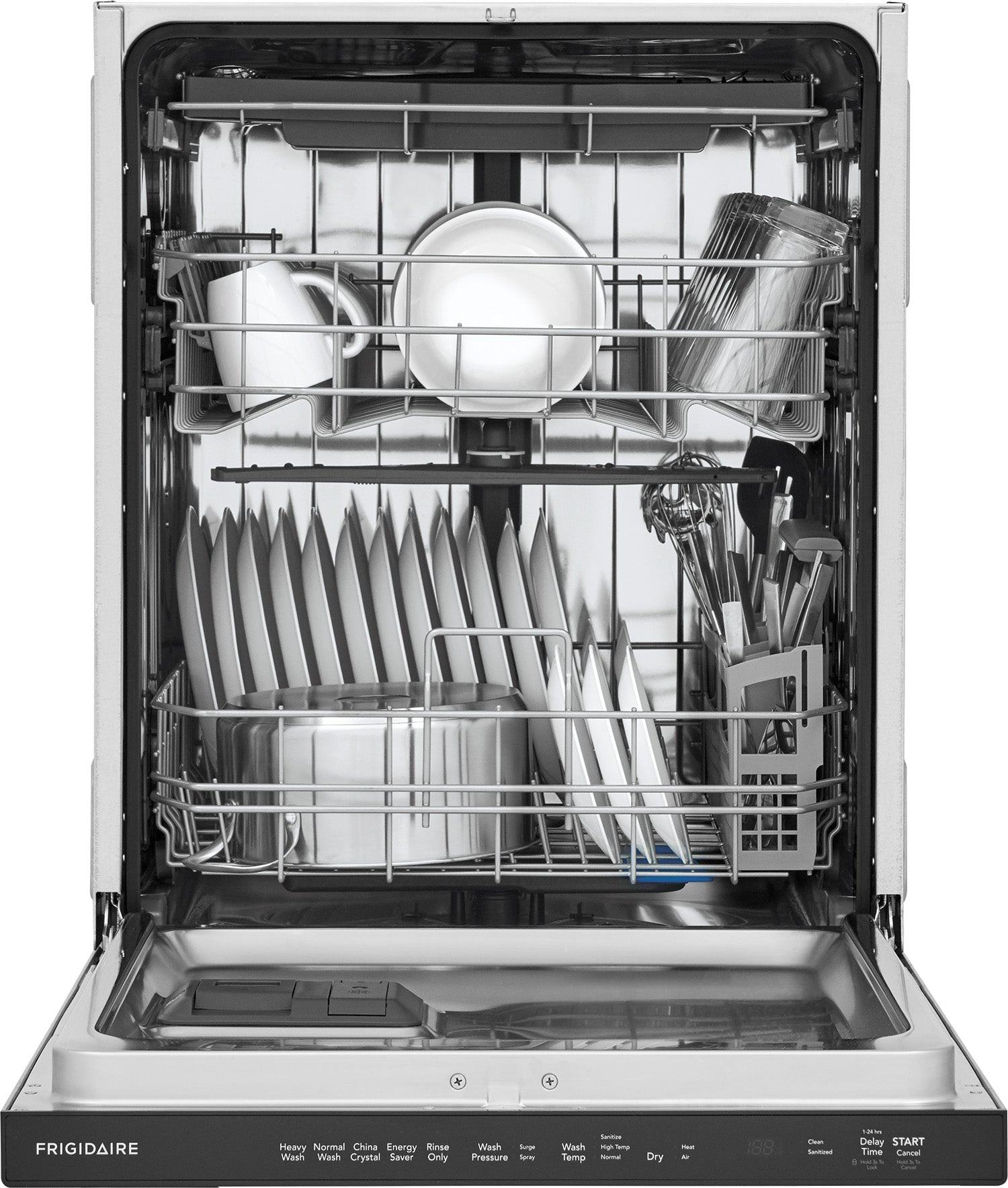 Frigidaire 24" Stainless Steel Dishwasher with BladeSpray® (49 dBA) - FDSP4501AS