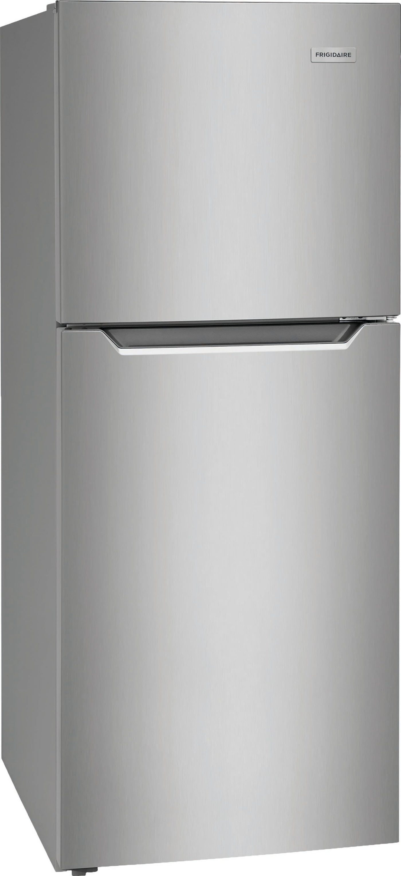 Frigidaire Stainless Steel Apartment Size Refrigerator with Top Freezer ( 10.1 Cu. Ft) - FFET1022UV