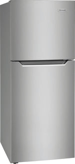 Frigidaire Stainless Steel Apartment Size Refrigerator with Top Freezer ( 10.1 Cu. Ft) - FFET1022UV