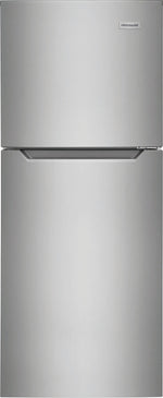Frigidaire Stainless Steel Apartment Size Refrigerator with Top Freezer ( 10.1 Cu. Ft) - FFET1022UV