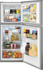 Frigidaire Stainless Steel Apartment Size Refrigerator with Top Freezer ( 10.1 Cu. Ft) - FFET1022UV