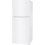 Frigidaire White Apartment Size Refrigerator with Top Freezer ( 10.1 Cu. Ft) - FFET1022UW