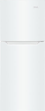 Frigidaire White Apartment Size Refrigerator with Top Freezer ( 10.1 Cu. Ft) - FFET1022UW