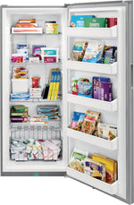 Frigidaire Brushed Stainless Steel Frost Free Upright Freezer (15.5 CU.Ft) - FFFU16F2VV
