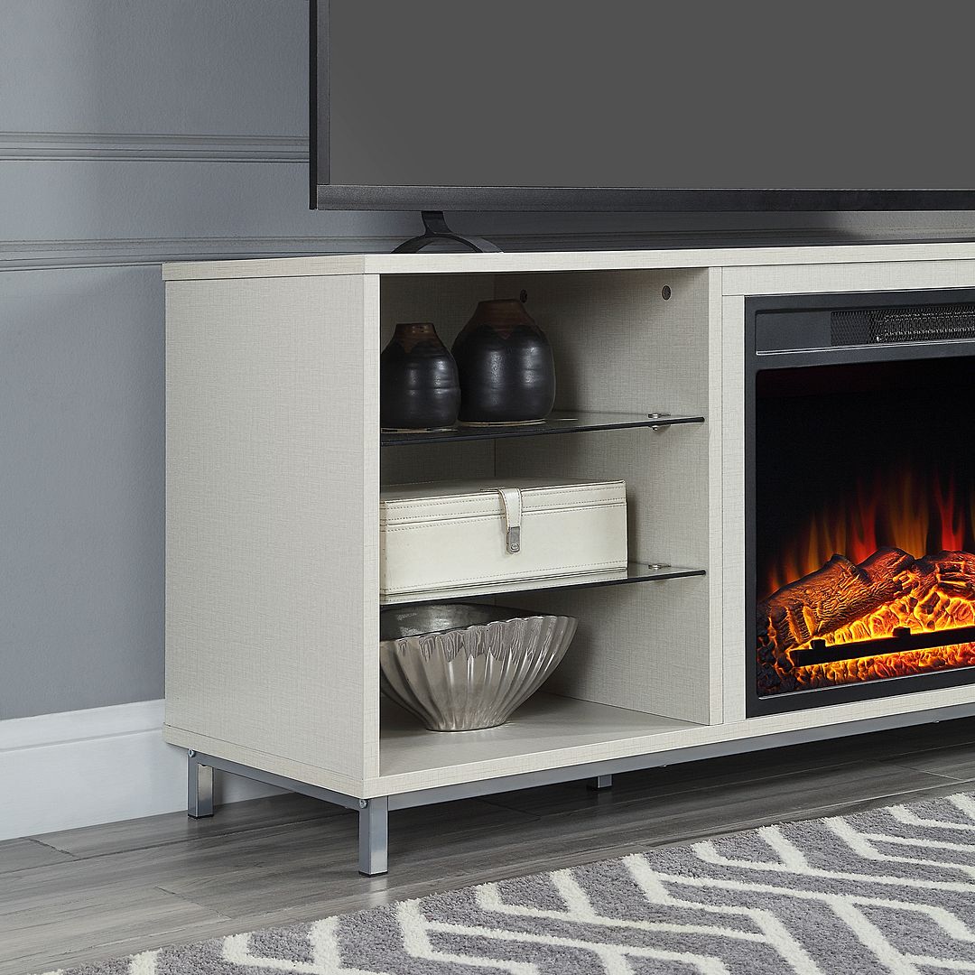 Sahl Fireplace - Beige