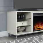 Sahl Fireplace - Beige
