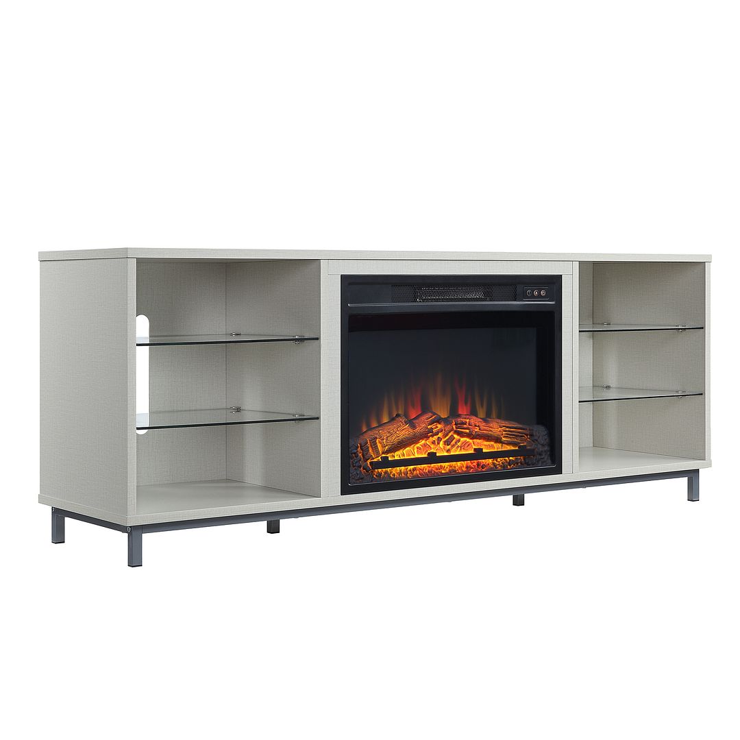 Sahl Fireplace - Beige