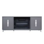 Sahl Fireplace - Grey