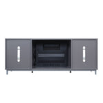 Sahl Fireplace - Grey