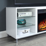 Sahl Fireplace - White