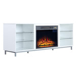 Sahl Fireplace - White