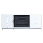 Sahl Fireplace - White