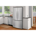 Frigidaire Brushed Stainless Steel French Door Refrigerator (17.6 Cu. Ft.) - FRFG1723AV