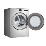 LG Graphite Steel 7.4 cu. ft. Ultra Large Capacity Smart Front Load Gas Dryer with Built-In Intelligence & TurboSteam® - DLGX5501V