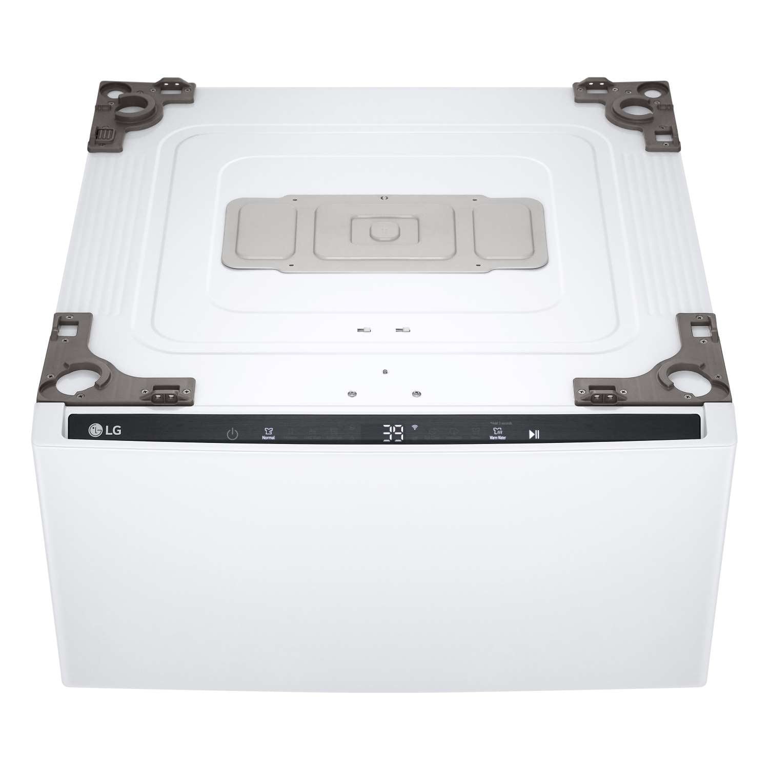 LG White 27'' LG SideKick™ Pedestal Washer (1 Cu. Ft) - WD300CW