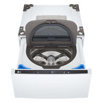 LG White 27'' LG SideKick™ Pedestal Washer (1 Cu. Ft) - WD300CW