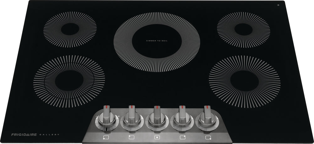 Frigidaire Gallery Black Stainless Steel 30" Electric Cooktop - GCCE3070AD