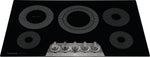 Frigidaire Gallery Black Stainless Steel 36" Electric Cooktop - GCCE3670AD