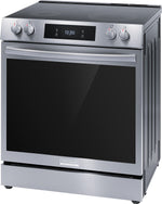 Frigidaire Gallery Smudge-Proof Stainless Steel 30" Front Control Electric Range with Total Convection (6.2 Cu. Ft) - GCFE306CBF