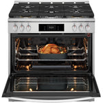 Frigidaire Gallery Smudge-Proof® Stainless Steel 35.8" Gas Range with Total Convection (4.6 Cu. Ft) - GCFG3661AF