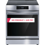 Frigidaire Gallery Smudge-Proof Stainless Steel 30" Front Control Induction Range with Total Convection (6.2 Cu. Ft) - GCFI306CBF
