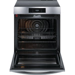 Frigidaire Gallery Smudge-Proof Stainless Steel 30" Front Control Induction Range with Total Convection (6.2 Cu. Ft) - GCFI306CBF