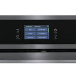 Frigidaire Gallery Smudge-Proof Black Stainless Steel 30" Double Wall Oven with Total Convection (10.6 Cu. Ft) - GCWD3067AD