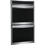 Frigidaire Gallery Smudge-Proof Stainless Steel 30" Double Wall Oven with Total Convection (10.6 Cu. Ft)- GCWD3067AF