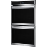 Frigidaire Gallery Smudge-Proof Stainless Steel 30" Double Wall Oven with Total Convection (10.6 Cu. Ft)- GCWD3067AF